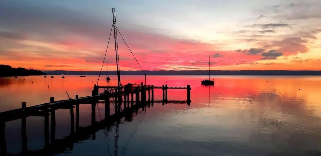 Seenswert - Vegane Pension Und Ferienwohnungen Am Ammersee Pahl Exterior foto